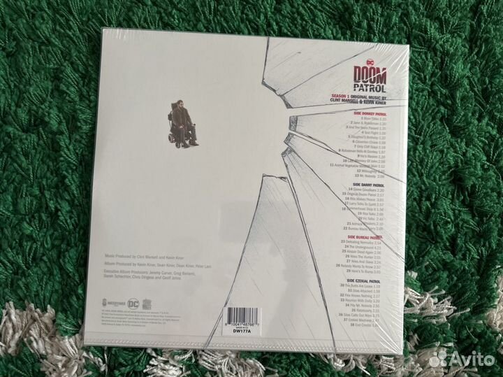 Doom Patrol S1 soundtrack vinyl lp