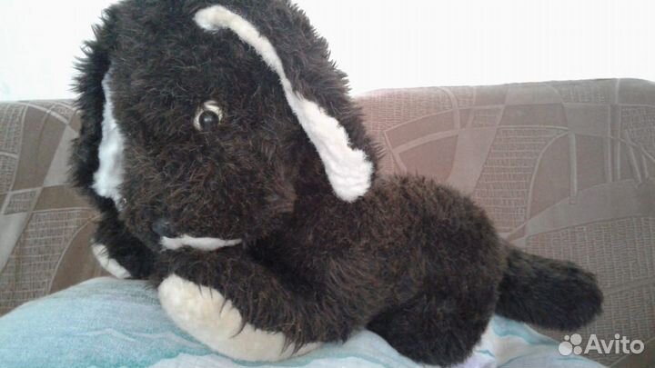 Мягкая игрушка собака СССР 1976 года рождения