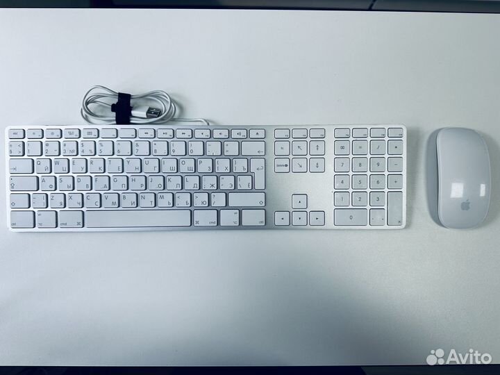 Apple USB Keyboard A1243, Mouse 1 gen A1296
