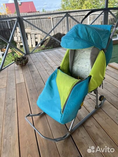 Санки коляска nika Тимка премиум