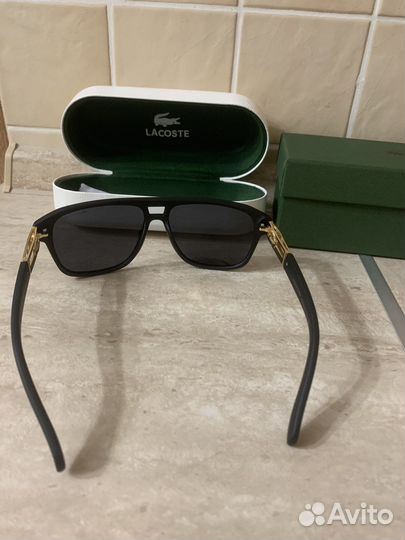 Солнцезащитные очки мужские Lacoste(черные)