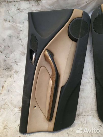 Обшивка дверей (комплект) BMW 3 E46 2.5 Бензин