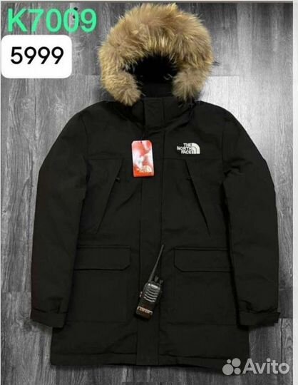 Куртка зима the north face 2910 brn