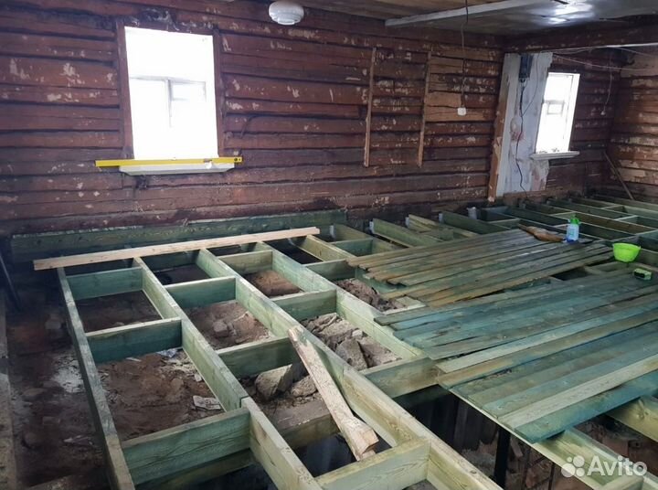 Подъем Дома/Замена Венцов/Кровля/Полы/Фундаменты