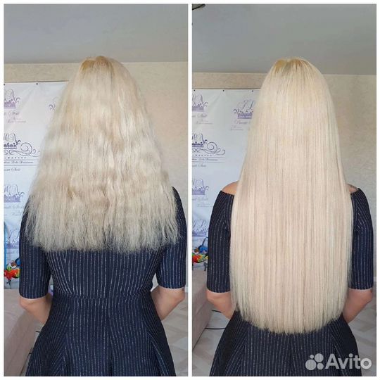 Нарощенные волосы б/у микро капсулы