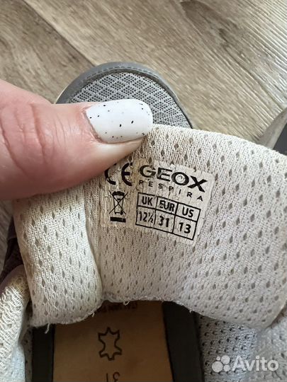 Кроссовки для девочки Geox 31