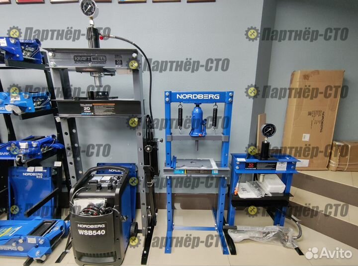 Пресс гидравлический бутылочный 12 тонн N3613JL