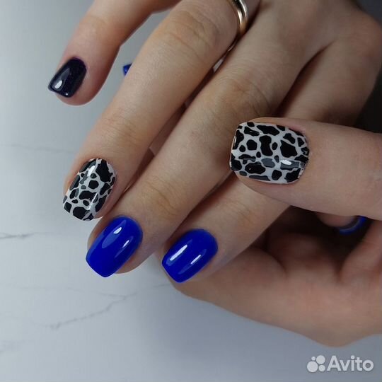 Маникюр гель пудрой (дип система)