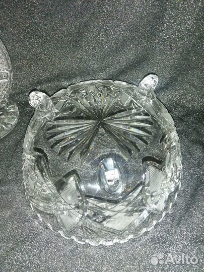 Ваза Nachtmann, хрустальный подсвечник