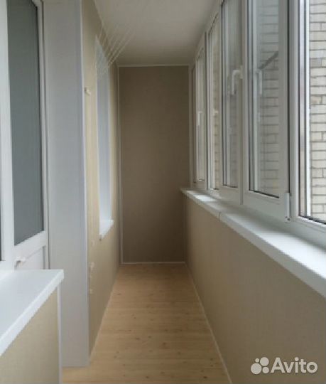 Остекление и отделка балкона и лоджии в рассрочку