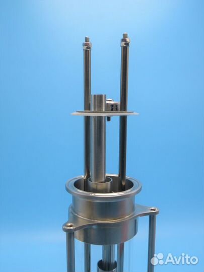 Нержавеющая тарельчатая вставка для царги 30 см 2