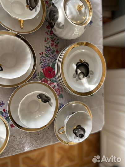 Чайный сервиз дулево агашки