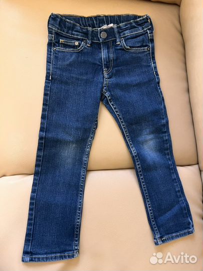 Джинсы для девочки 104