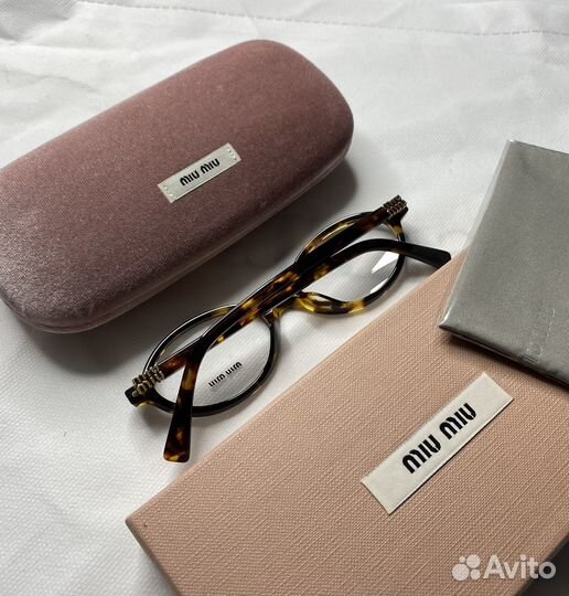 Очки Miu Miu Regard Glasses Leopard