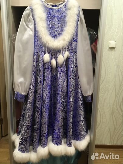 Костюм Снегурочки, Зимушки-зимы