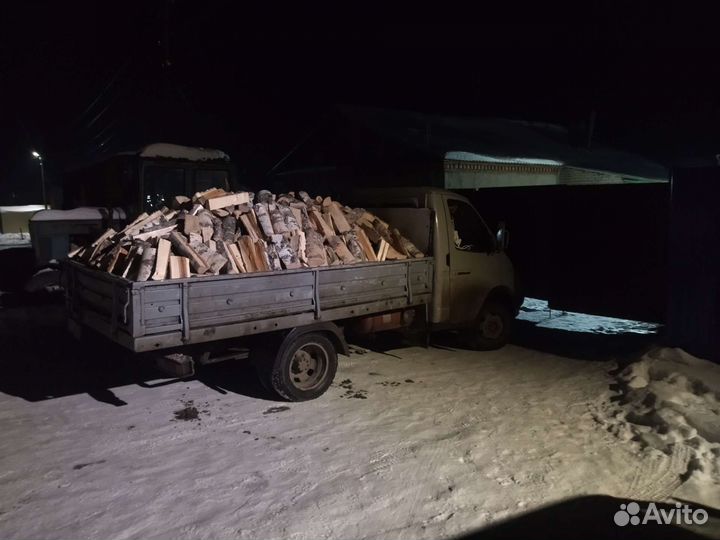 Дрова березовые колотые