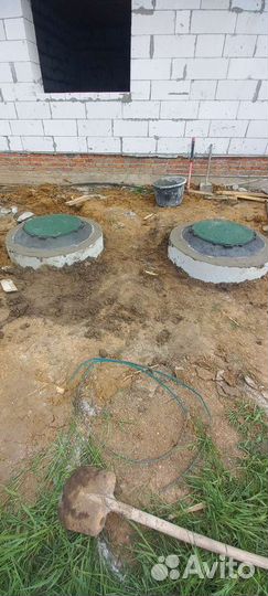 Септики из колец под ключ