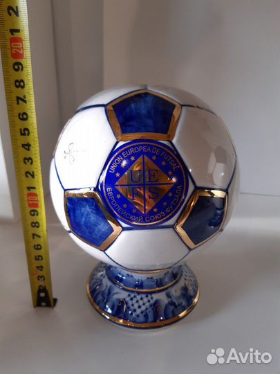 Футбольные мячи Гжель с надписью