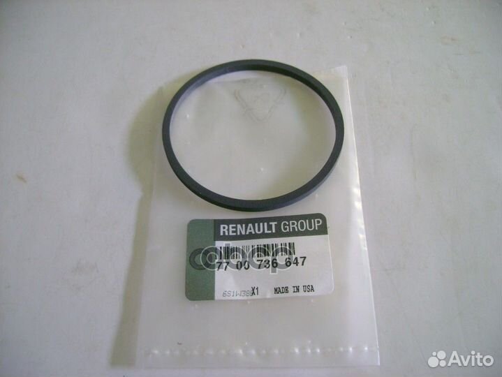 Упл. кольцо (рез) 7700736647 renault