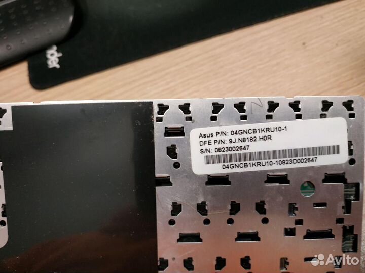 Клавиатура ноутбука asus 04gncb1KRU10-1