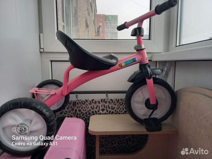 Детский 3х колесный велосипед