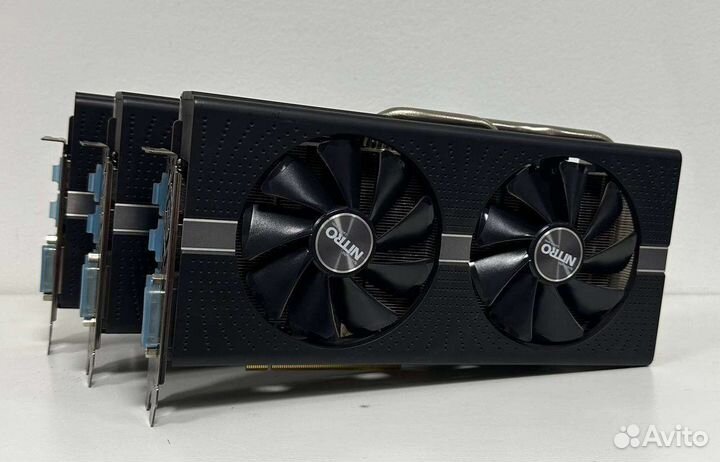 Видеокарта Rx 570 8gb sapphire nitro+