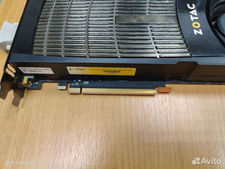 Видеокарта zotac gtx570