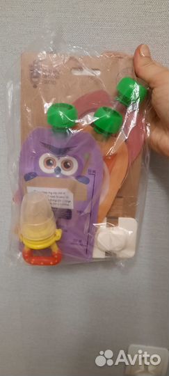 Многоразовые пауч пакеты для детского питания