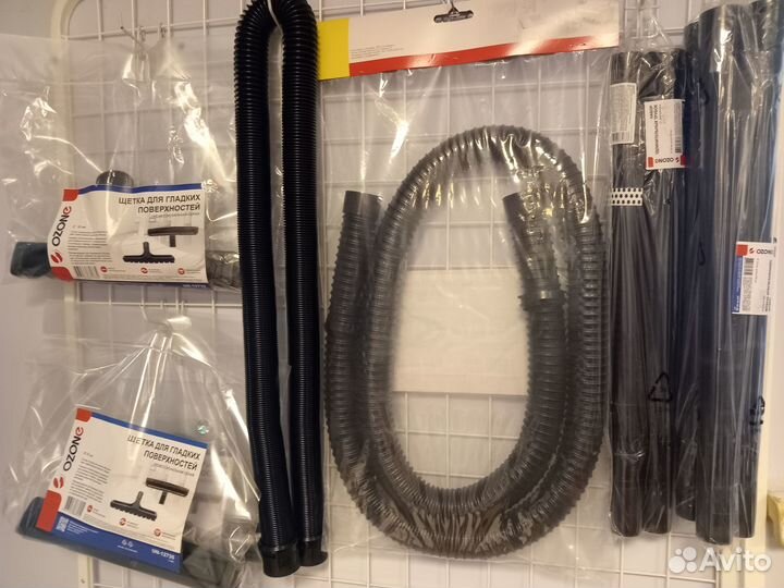 Трубки, щетки, шланги для строительных пылесосов