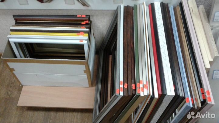 Рамы для картин на подрамнике и холстов на картоне