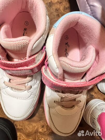 Кеды белые для девочки