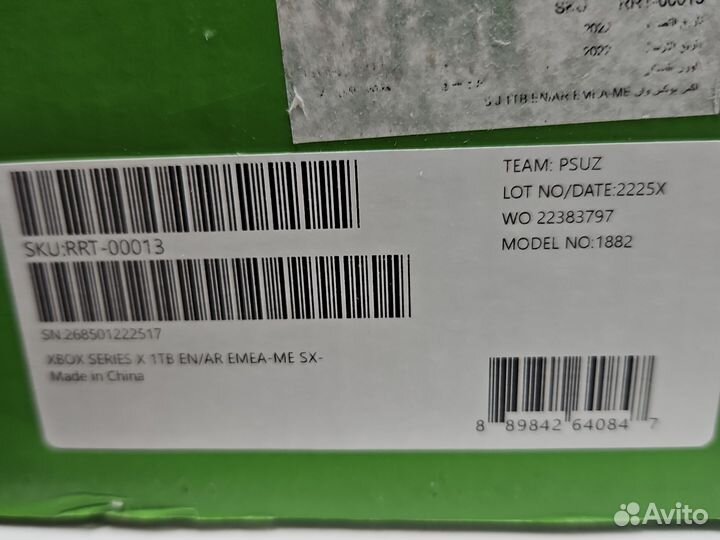 X-BOX Series X 1024gb. Состояние нового