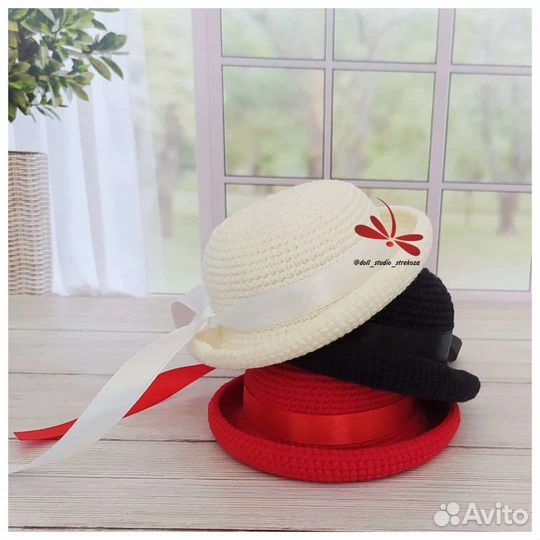 Шляпка для куклы Паола Рейна