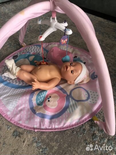 Развивающий коврик для куклы