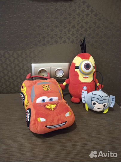 Мягкая игрушка Молния Маквин, Миньон