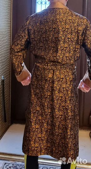 Мужской шёлковый халат Zilli оригинал