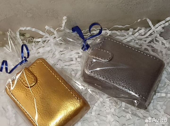 Мыло-сюрприз кошелек с денежкой ручной работы