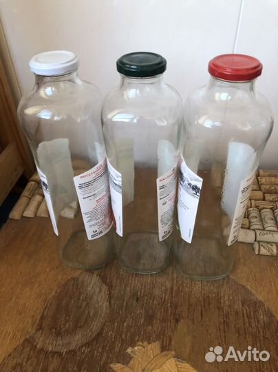Банки стеклянные (под закатку и с крышками )