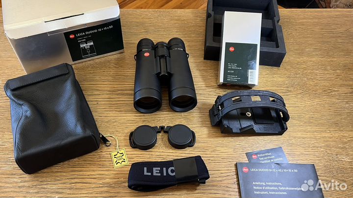 Бинокль Leica Duovid 10-15: 50 HD