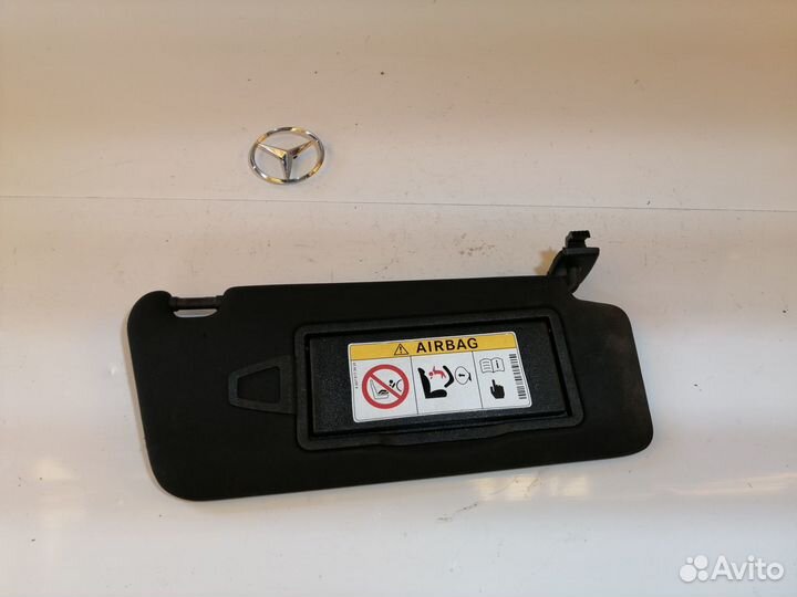 Солнцезащитный козырек слева Mercedes E 207
