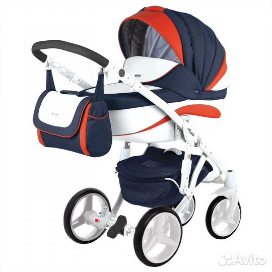 Коляска Adamex Barletta 3 в 1 /Адамекс