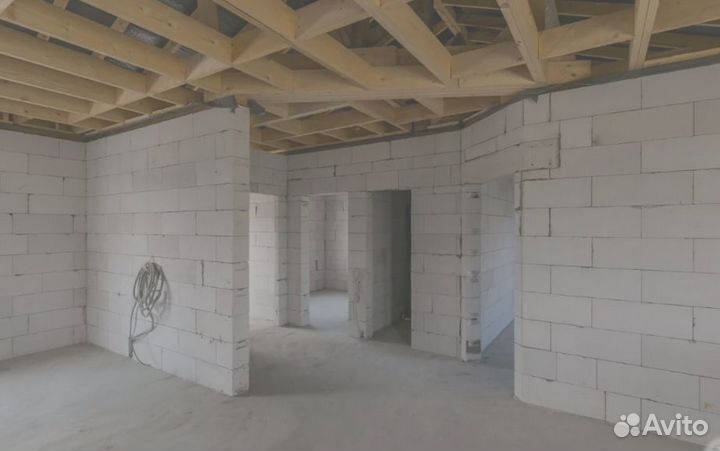 Дом из газобетона 1 этажный 169 мкв