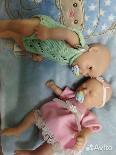 Силиконовые реборны около 20см