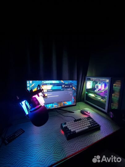 Игровой пк с монитором