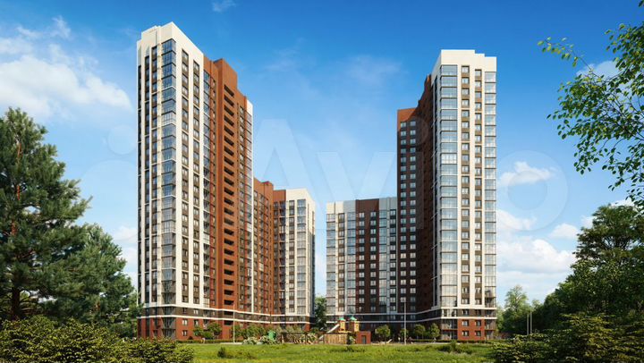 2-к. квартира, 68,7 м², 11/15 эт.