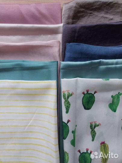 Отрезы ткани для кукол