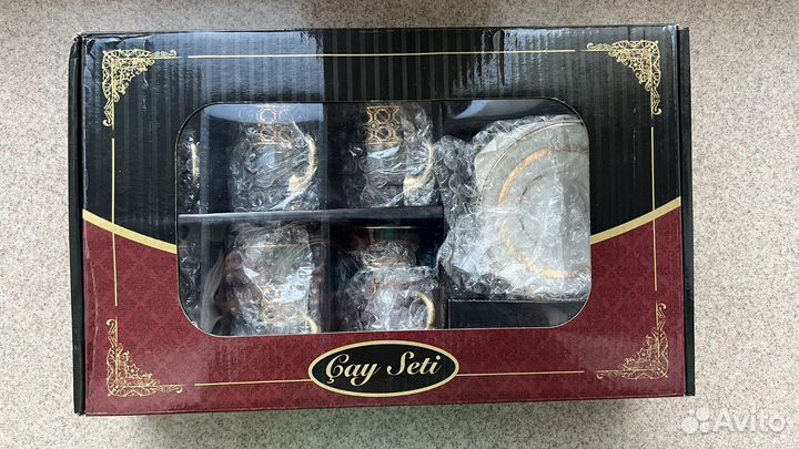 Новый подарочный чайный набор (Турция)