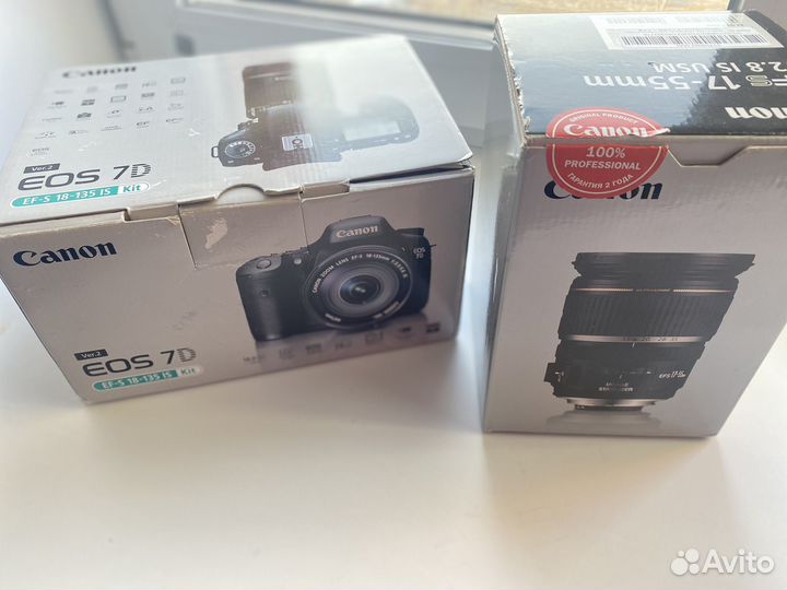 Фотоаппарат canon eos 7d