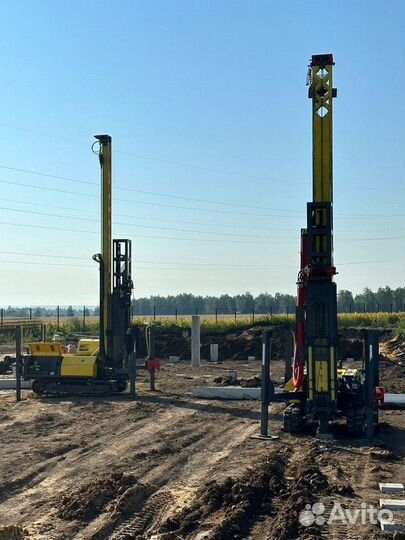 Забивные сваи.Монтаж под ключ за 1 день