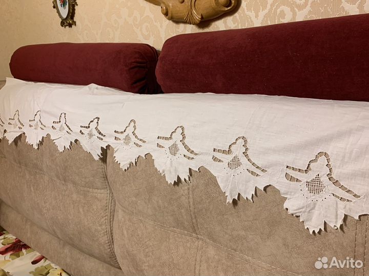 Декоративная раритетная дорожка с ришелье